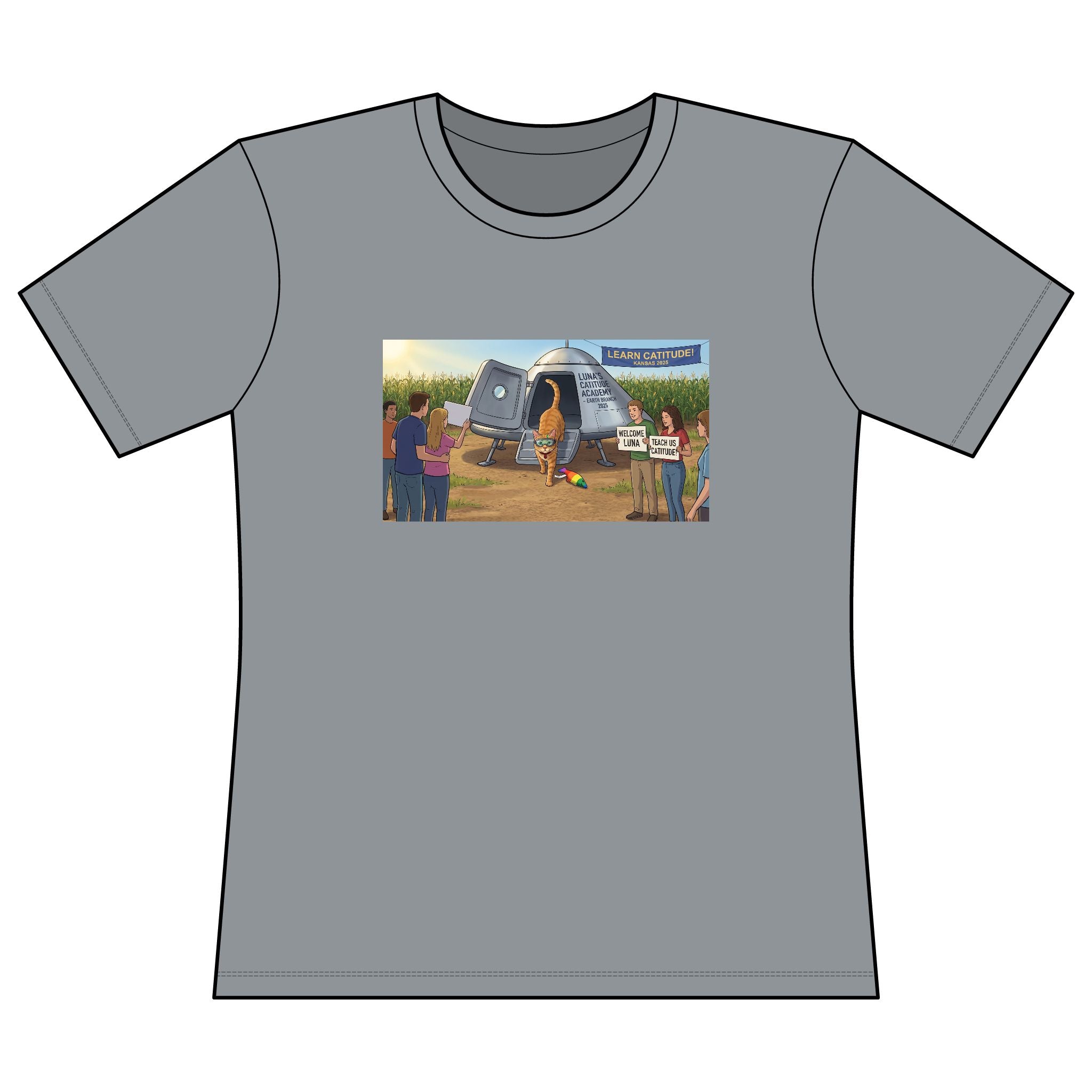 Camping Crew Graphic Tee — Van Life Campfire Illustration