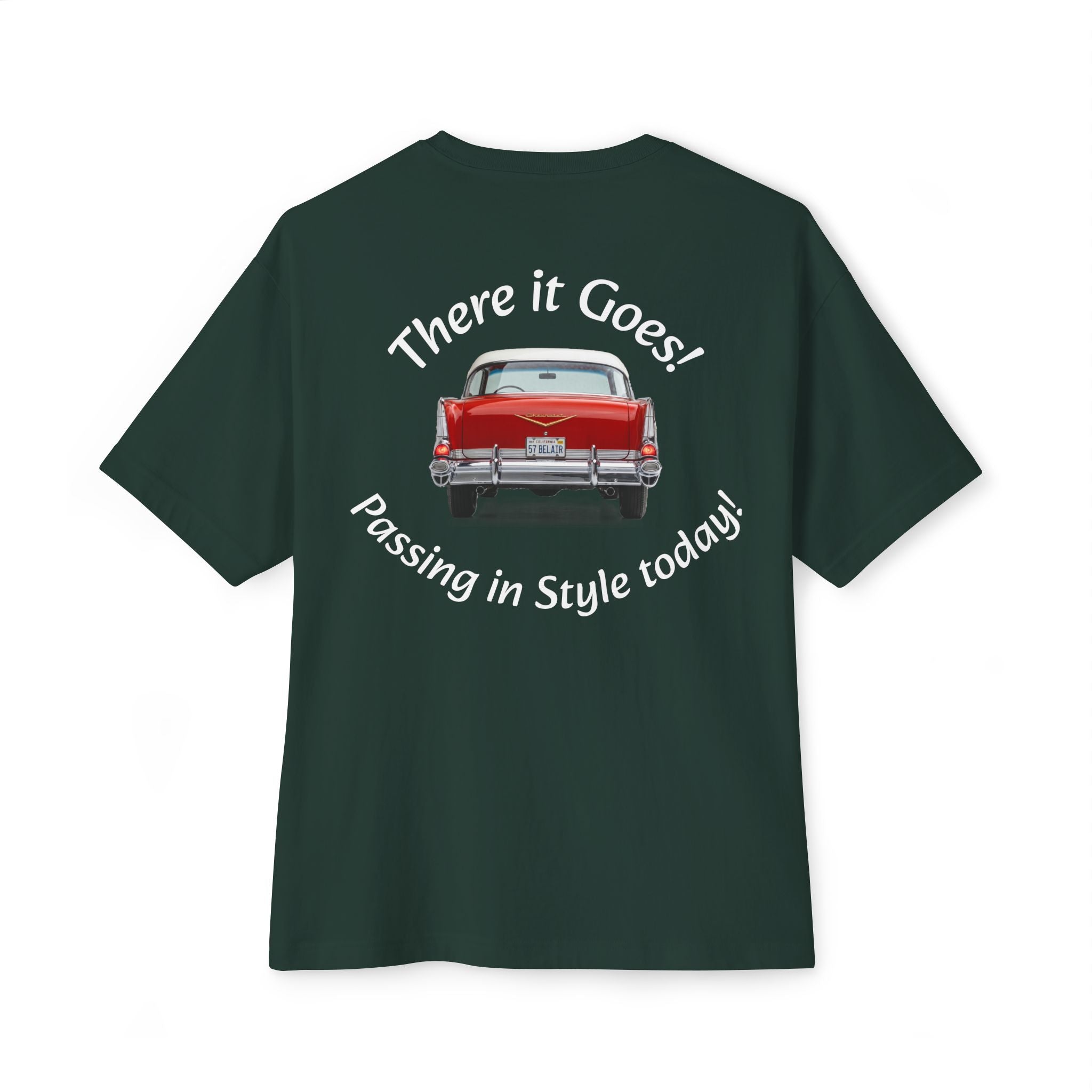 Classic Vehicles 1957 — “Here it Comes - There It Goes” Dark Shirts