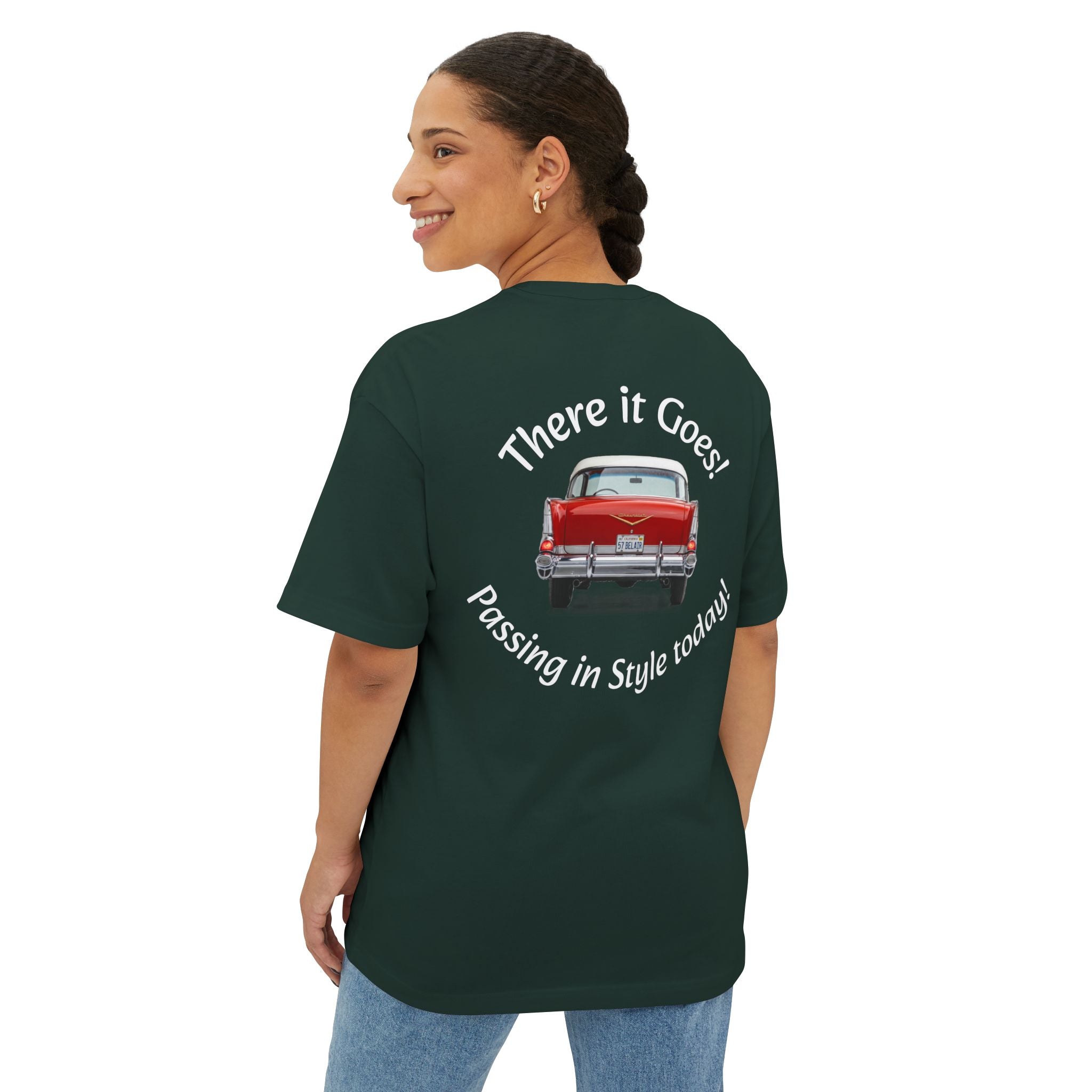 Classic Vehicles 1957 — “Here it Comes - There It Goes” Dark Shirts