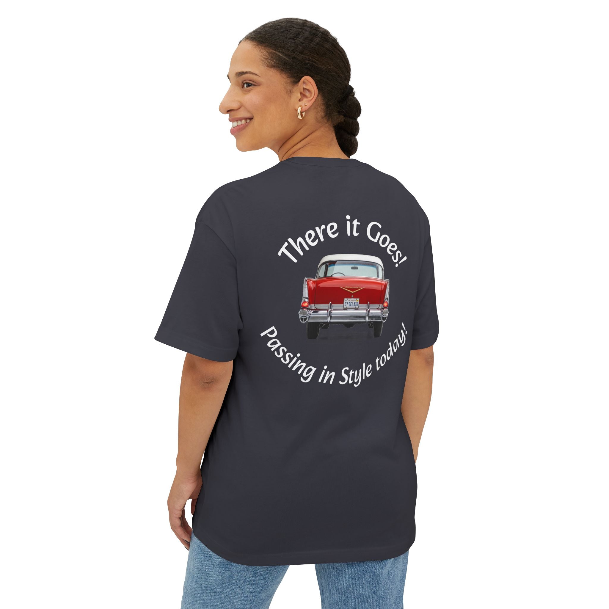 Classic Vehicles 1957 — “Here it Comes - There It Goes” Dark Shirts