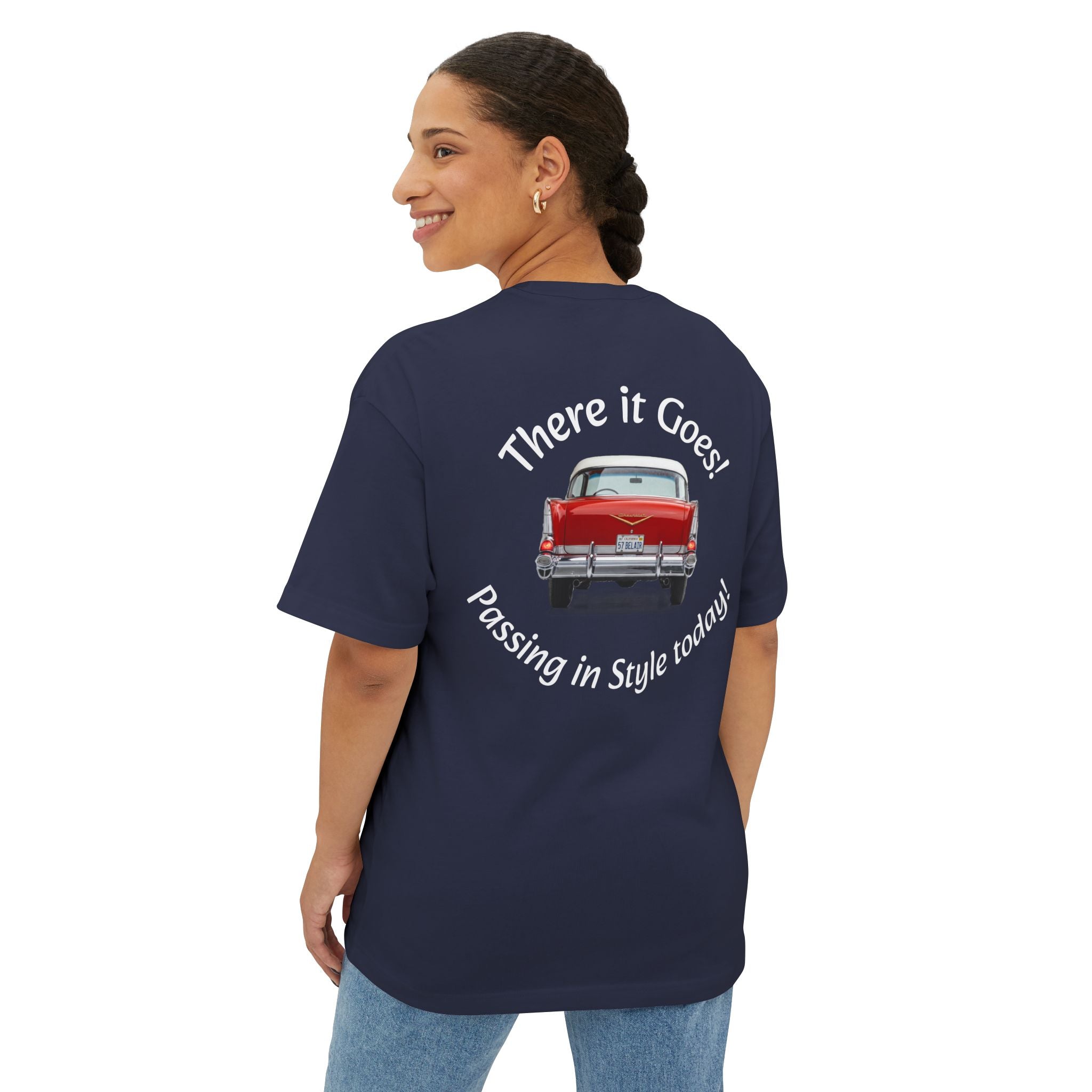 Classic Vehicles 1957 — “Here it Comes - There It Goes” Dark Shirts