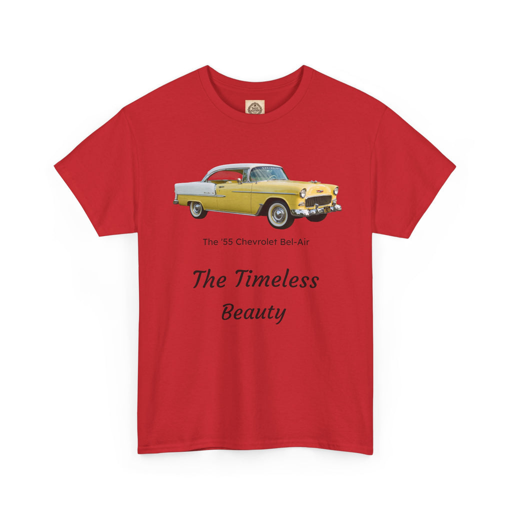 Classic 1955 Chevrolet Bel Air Tee — "The Timeless Beauty" Vintage Car T-Shirt
