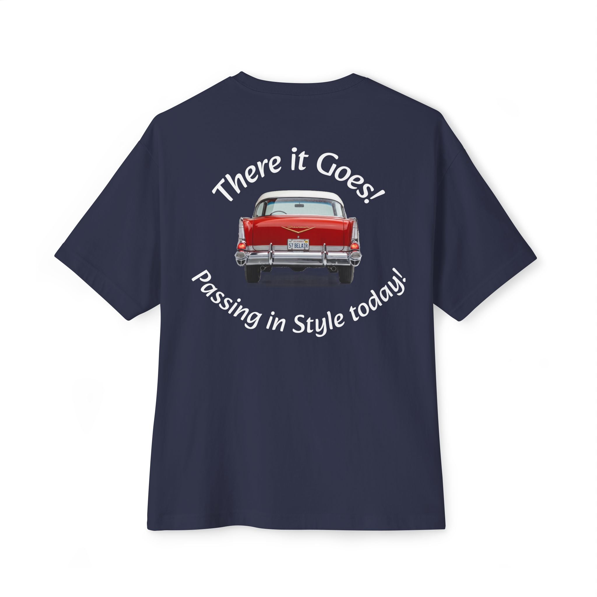 Classic Vehicles 1957 — “Here it Comes - There It Goes” Dark Shirts