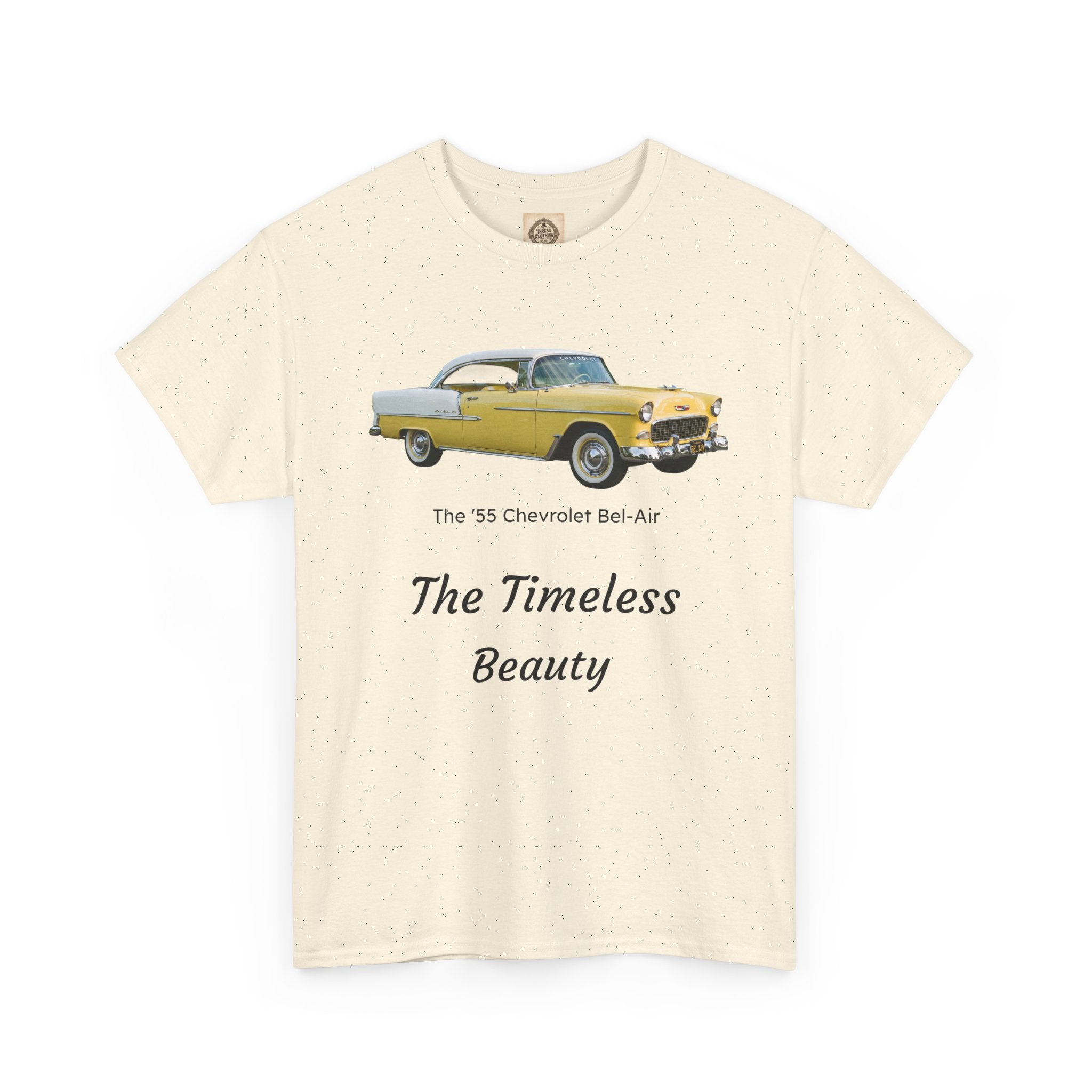 Classic 1955 Chevrolet Bel Air Tee — "The Timeless Beauty" Vintage Car T-Shirt