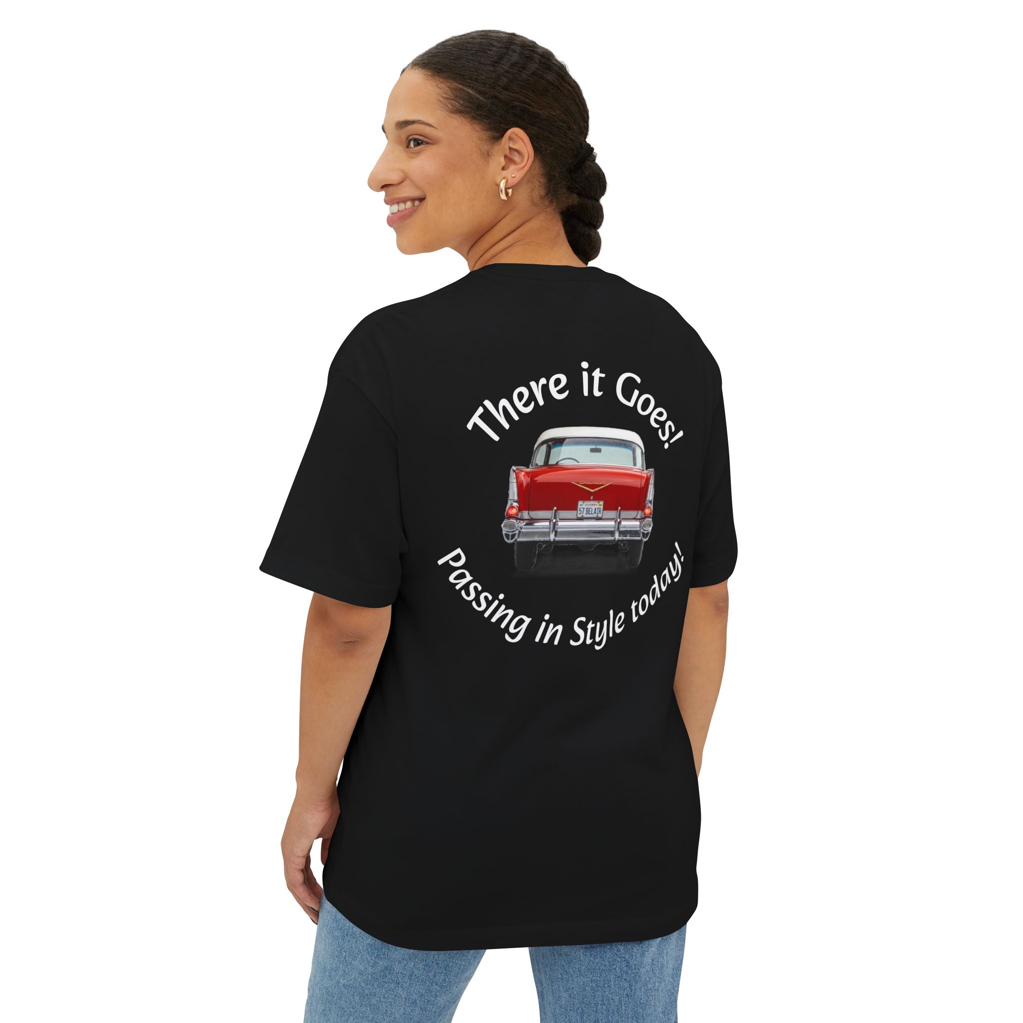 Classic Vehicles 1957 — “Here it Comes - There It Goes” Dark Shirts
