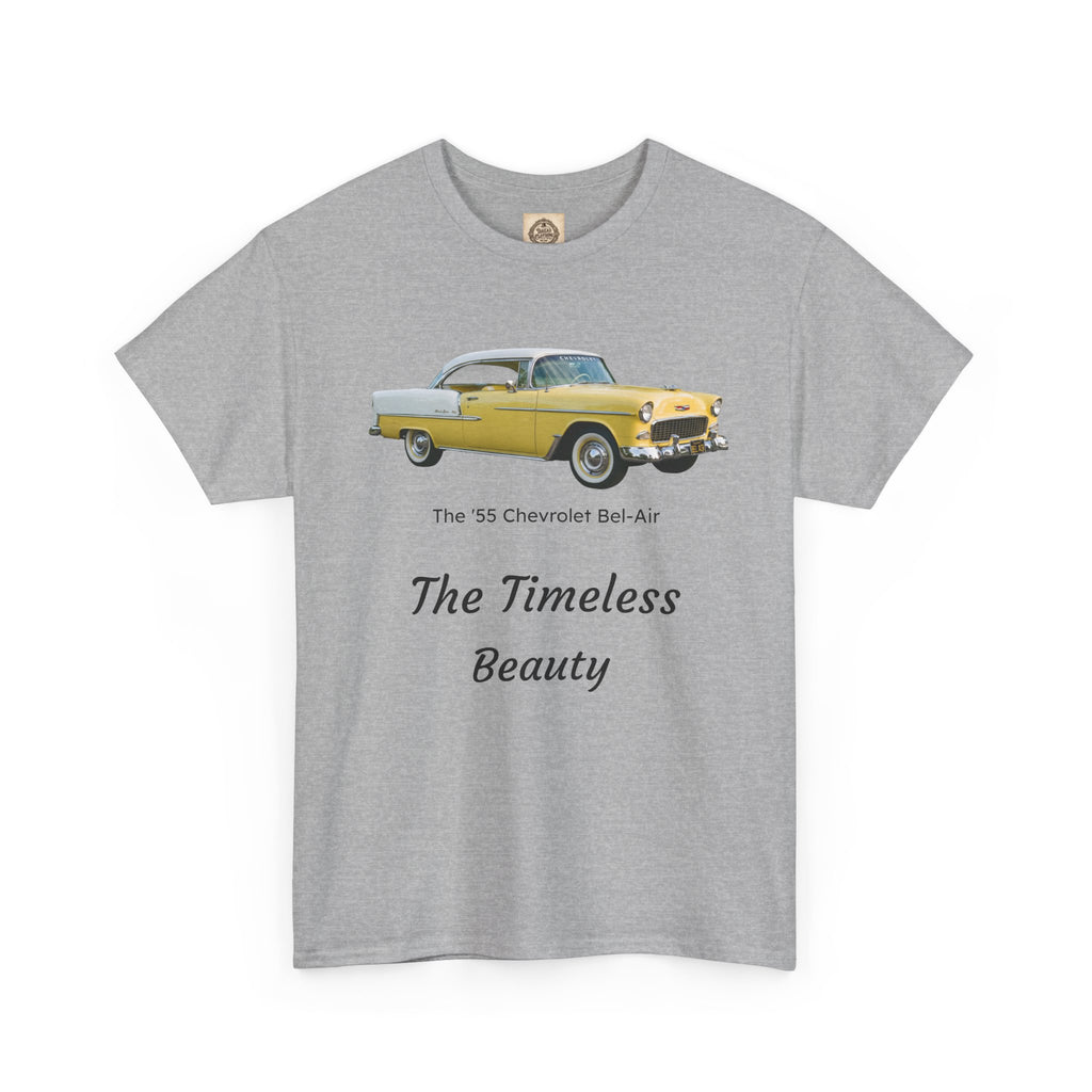 Classic 1955 Chevrolet Bel Air Tee — "The Timeless Beauty" Vintage Car T-Shirt