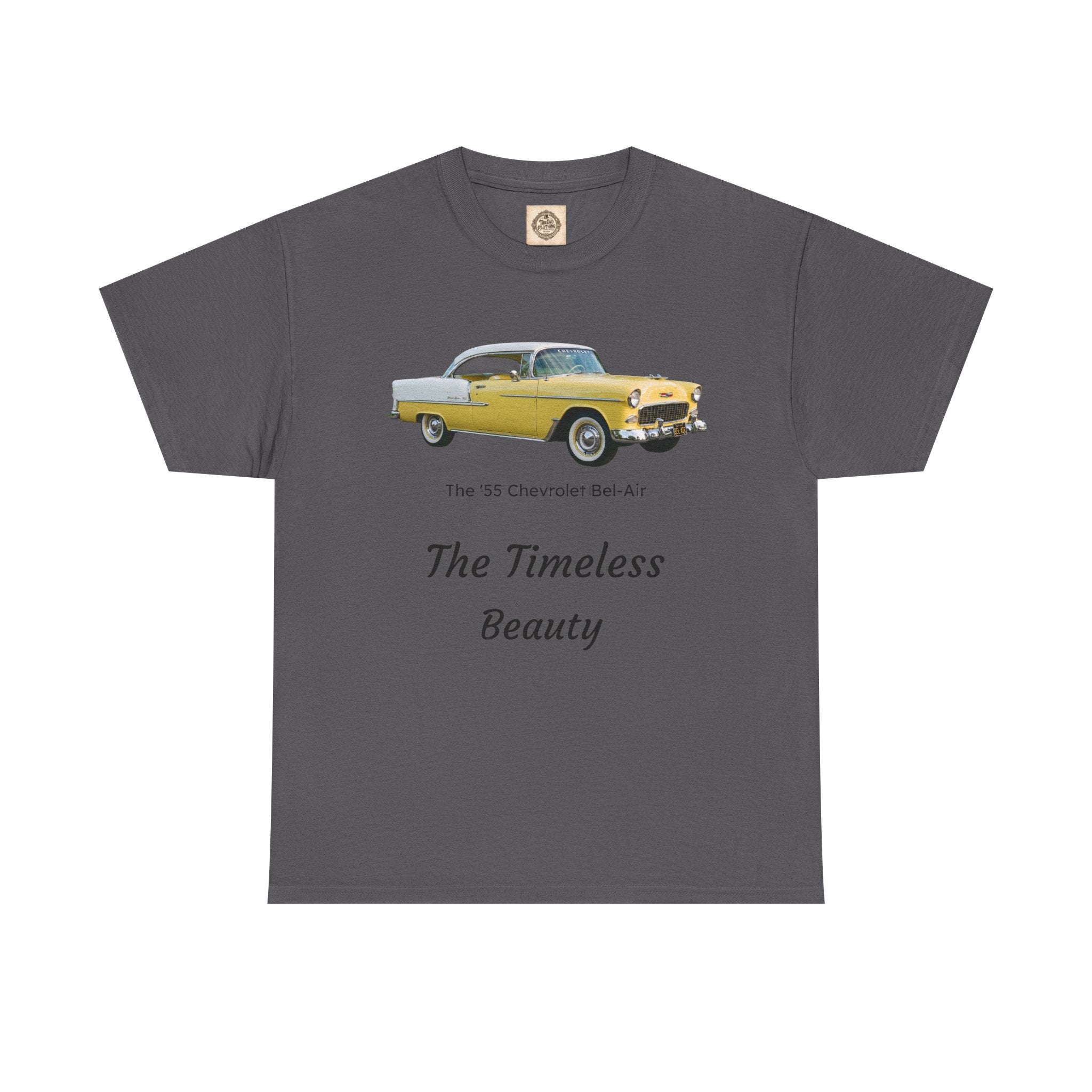 Classic 1955 Chevrolet Bel Air Tee — "The Timeless Beauty" Vintage Car T-Shirt