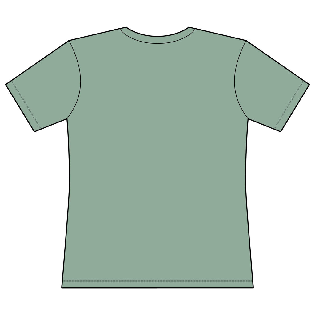 Camping Crew Graphic Tee — Van Life Campfire Illustration