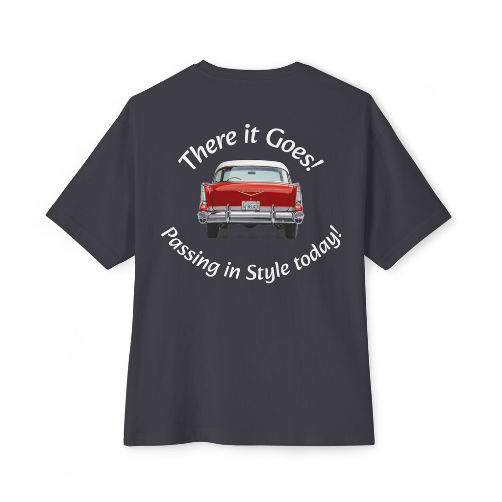 Classic Vehicles 1957 — “Here it Comes - There It Goes” Dark Shirts