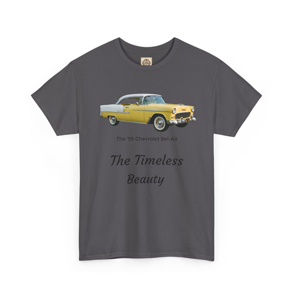 Classic 1955 Chevrolet Bel Air Tee — "The Timeless Beauty" Vintage Car T-Shirt
